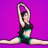 Stretching app icon
